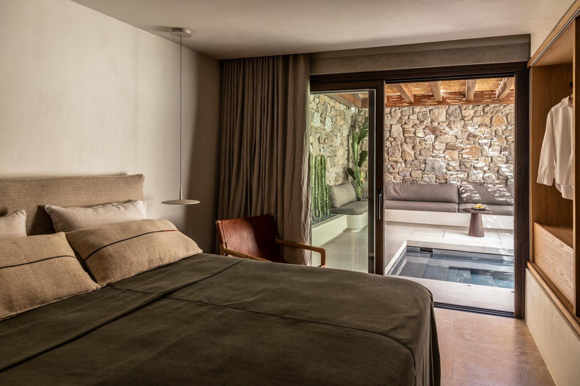 The Skyvilla Mykonos - A Landmark Property With Breathtaking Views Of The Psarou Bay Mykonos Town Экстерьер фото